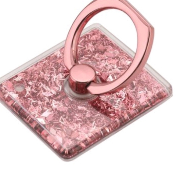 LAX GLITTER RING KICK STAND ROSE GOLD - Picture 6 of 6